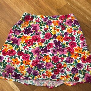 Floral skirt